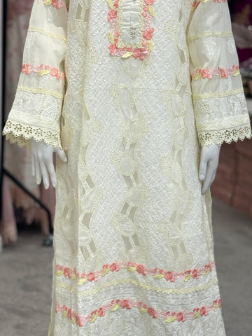 Meadow Stitch Chikankari (Shirt only)